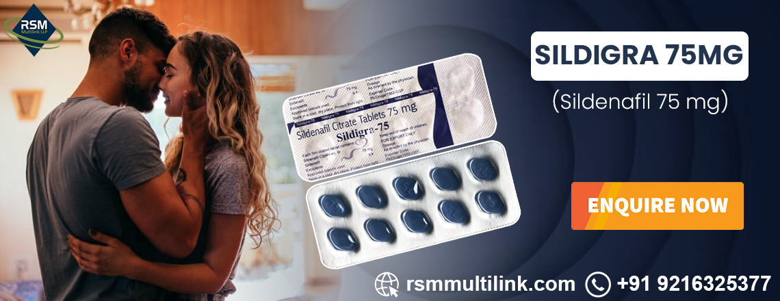 Enhancing Male Sensual Health With Sildigra 75mg for Erectile Dysfunction