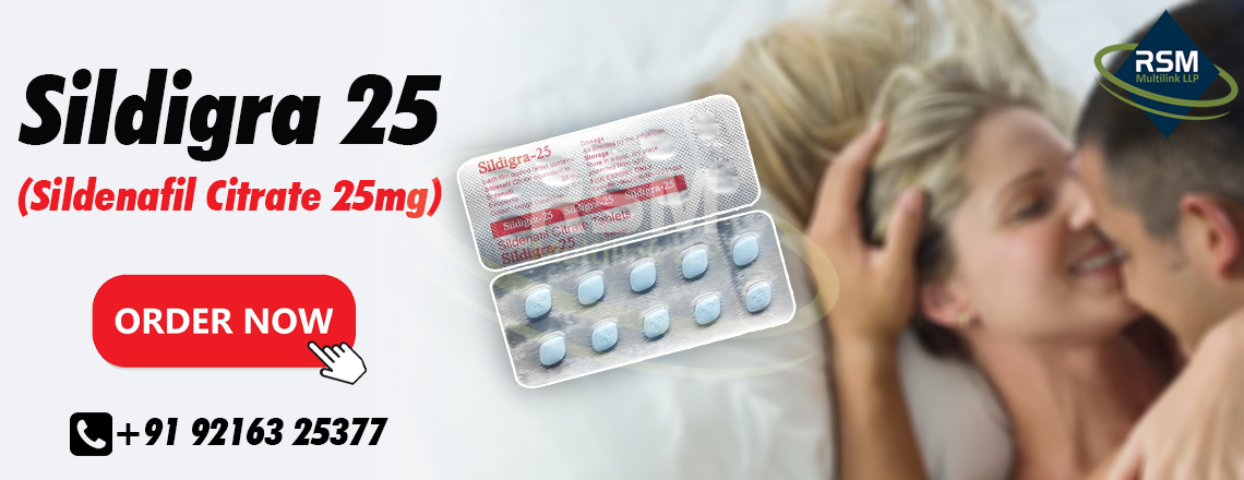 Enhance Your Sensual Experience with Sildigra 25mg