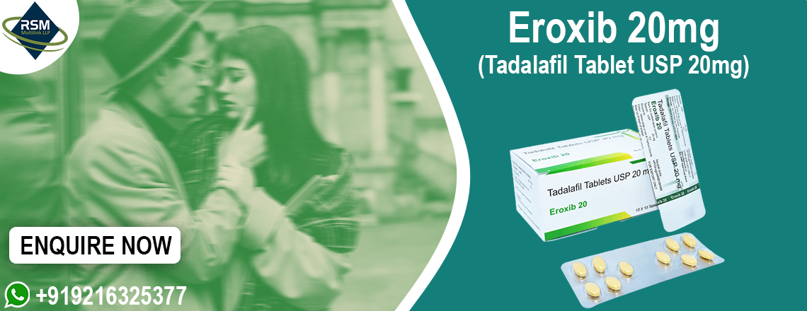 Enhancing Intimacy with Confidence Using Eroxib 20mg