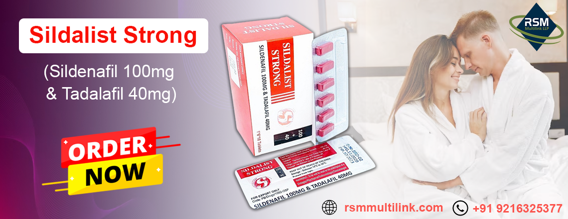 The Fusion of Sildenafil Citrate and Tadalafil for Enhanced Performance through Sildalist Strong