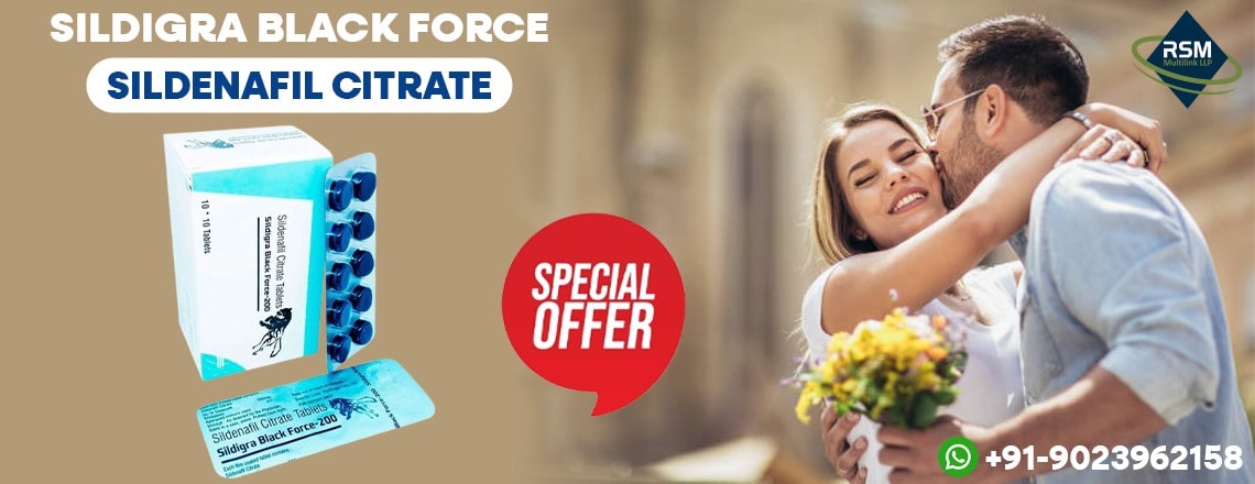 Sildigra Black Force: A Powerful Solution for ED and Enhanced Sensual Performance