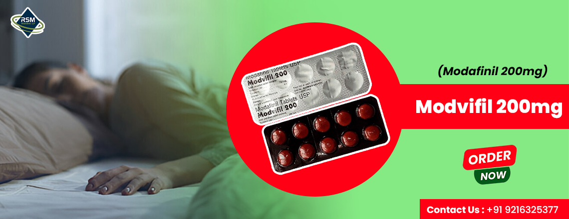 Treat Wakefulness and Sleeping Disorders with Modvifil 200mg