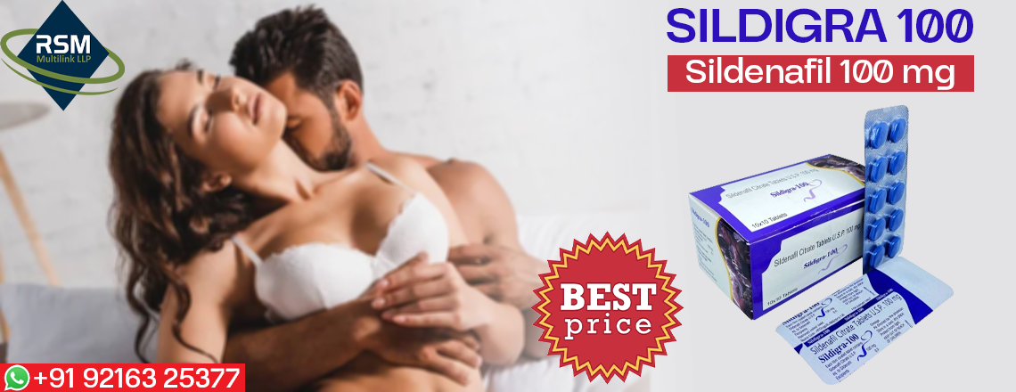 Keep Romance Alive in Your Relationship by Treating ED Using Sildigra 100mg