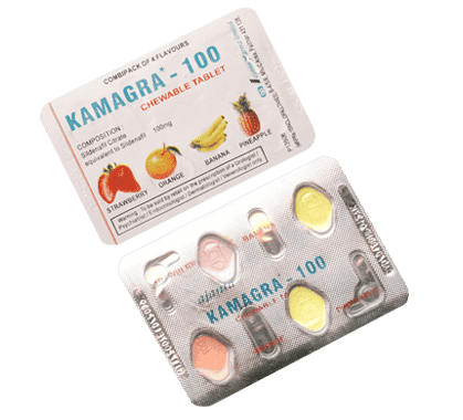 Kamagra Chewable Pills (Sildenafil Citrate 100mg)