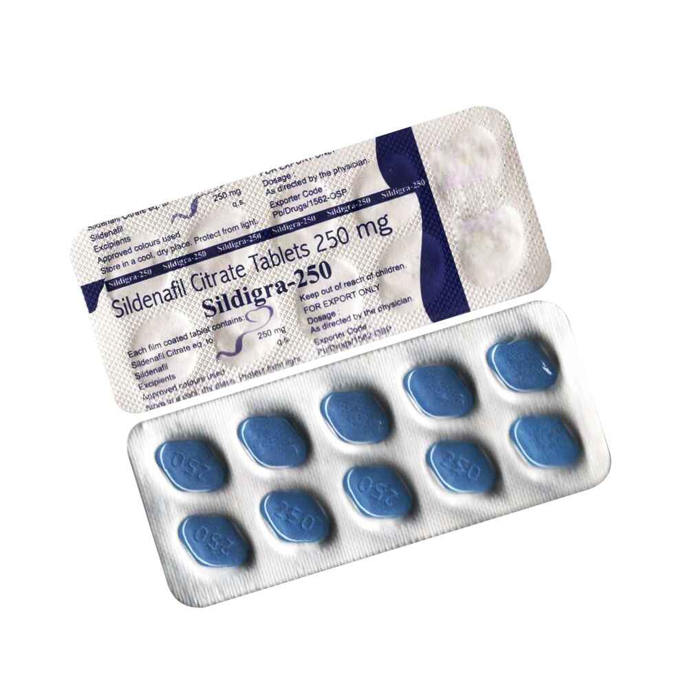 Sildigra 250mg (Sildenafil Citrate 250mg)