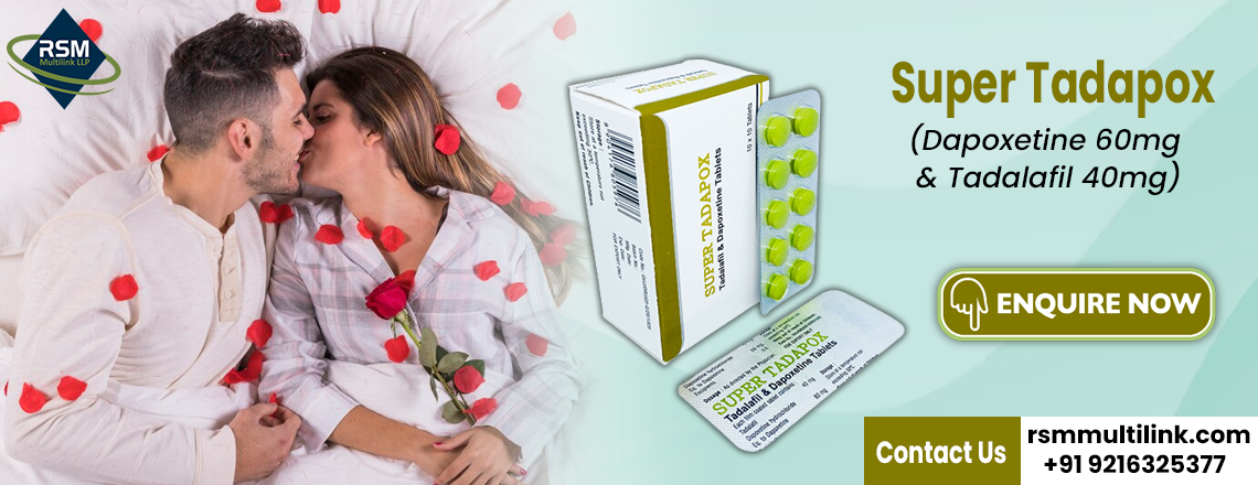 The Dynamic Duo for ED & PE Treatment With Super Tadapox