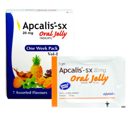 Apcalis SX Jelly (Tadalafil 20mg)