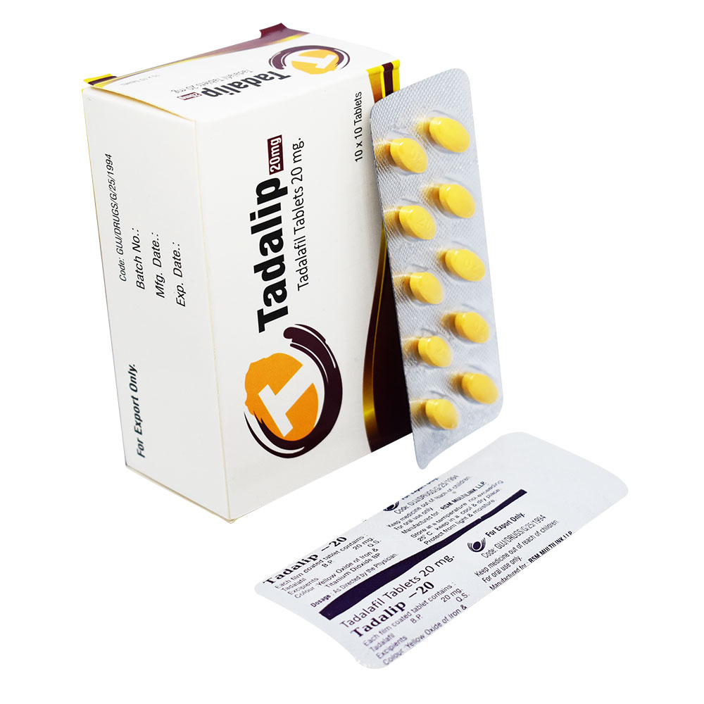 Tadalip 20 (Tadalafil 20mg)