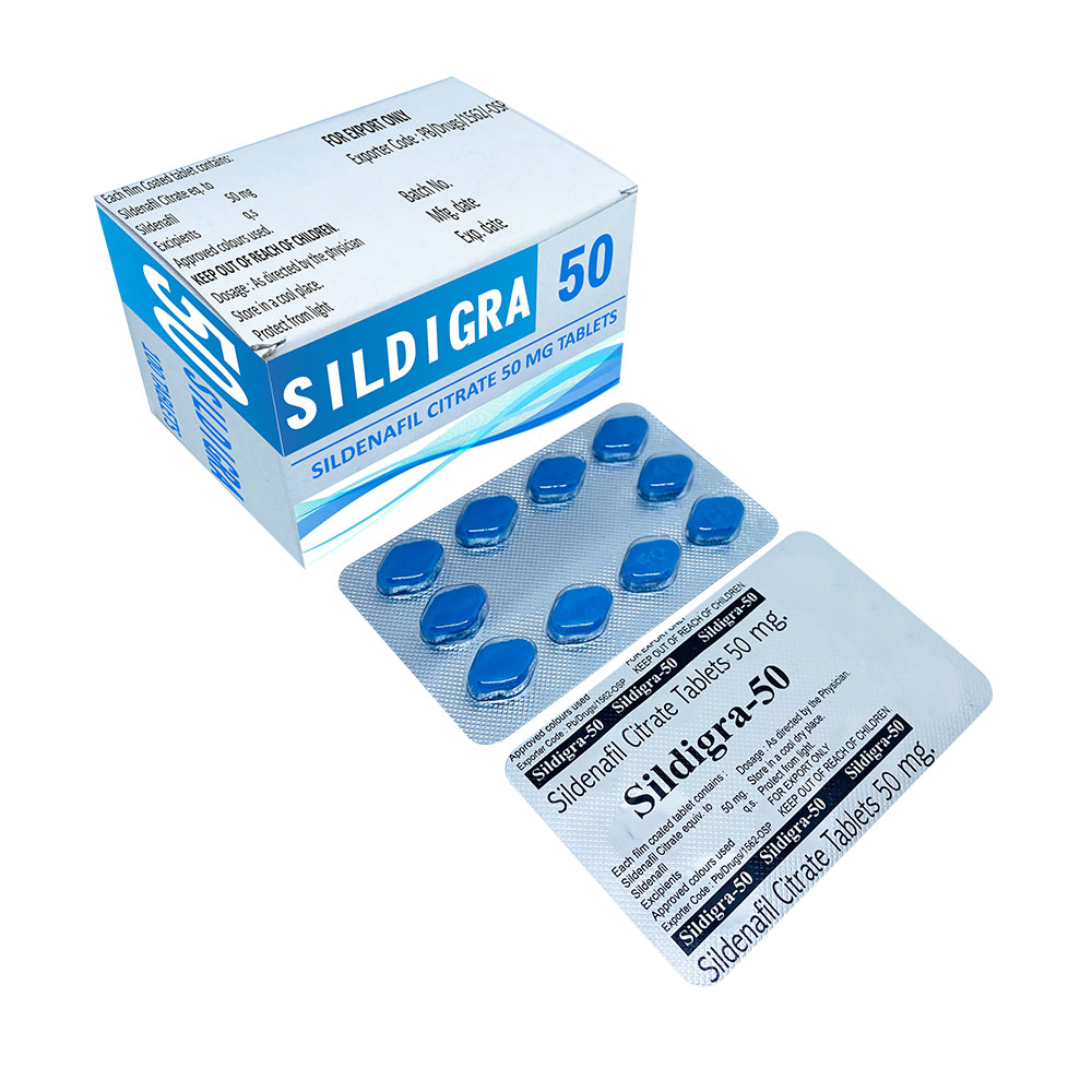 Sildigra 50 (Sildenafil Citrate 50mg)