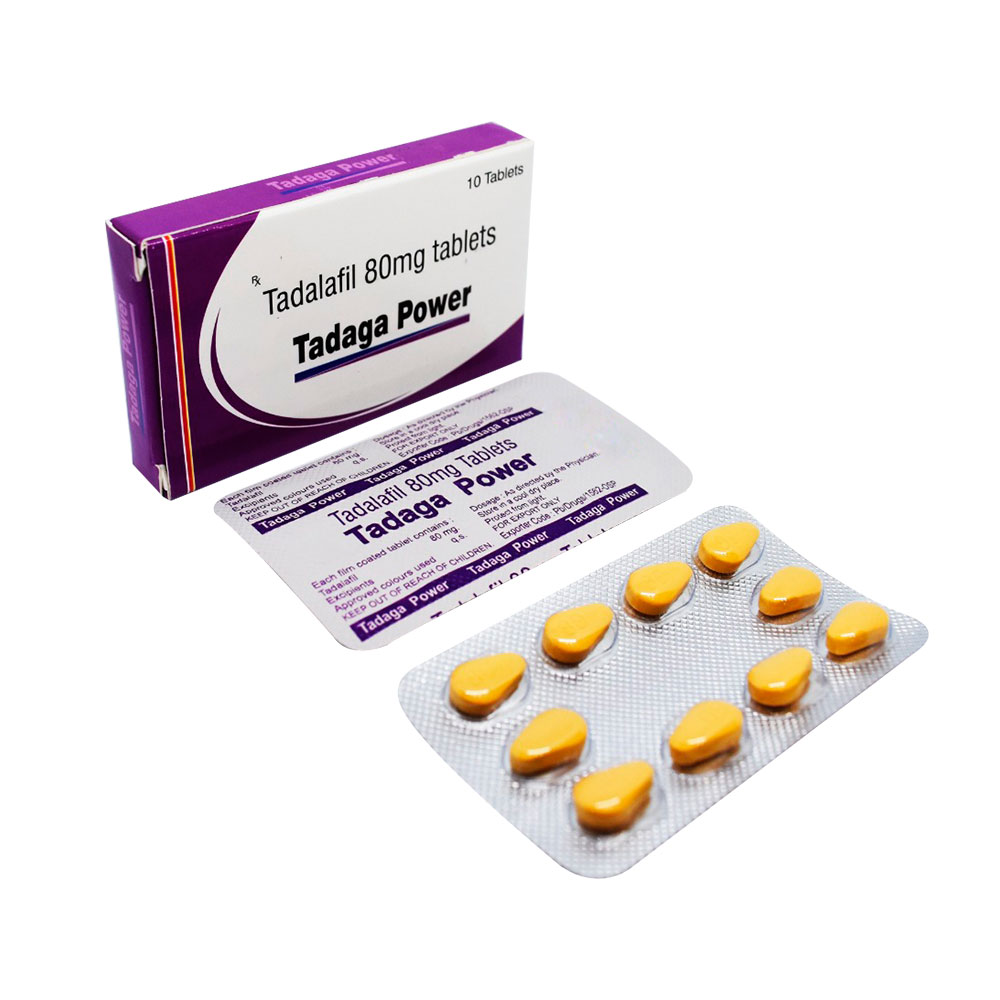 Tadaga Power (Tadalafil 80mg)