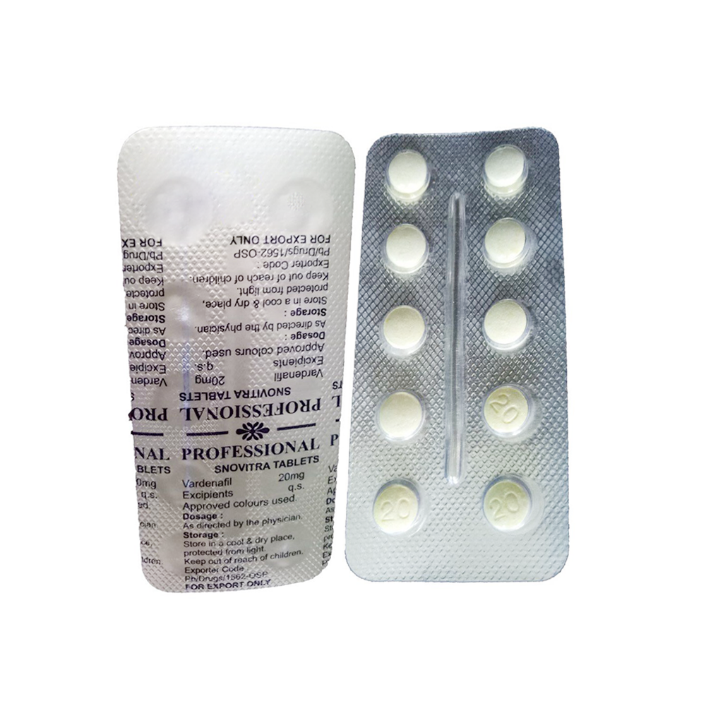 Snovitra Professional (Vardenafil 20mg Professional)