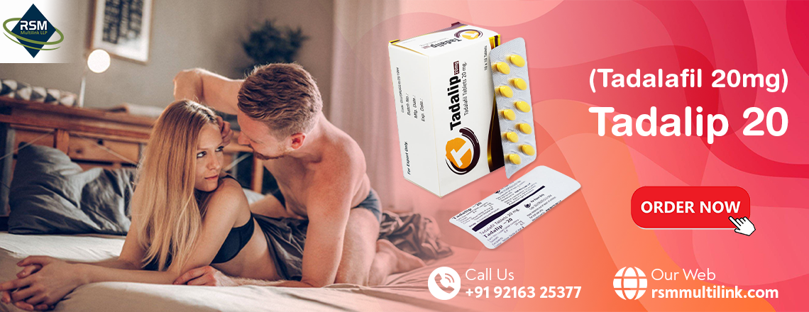 Amazingly treat ED Using Tadalip 20mg