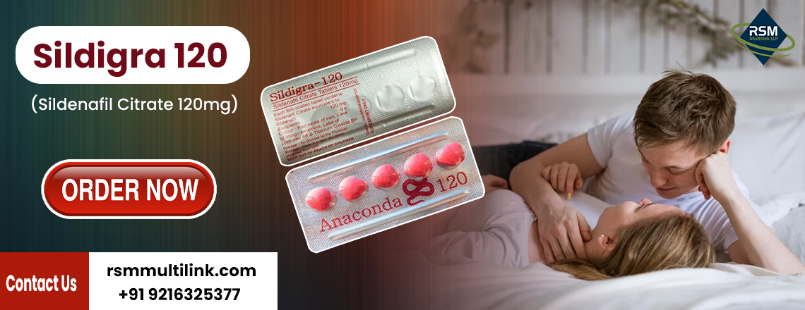 Complete Sensual Disorder Treatment with Sildigra 120mg