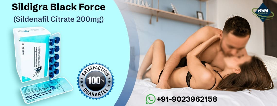 Sildigra Black Force: Improving Sensual Performance Instantly