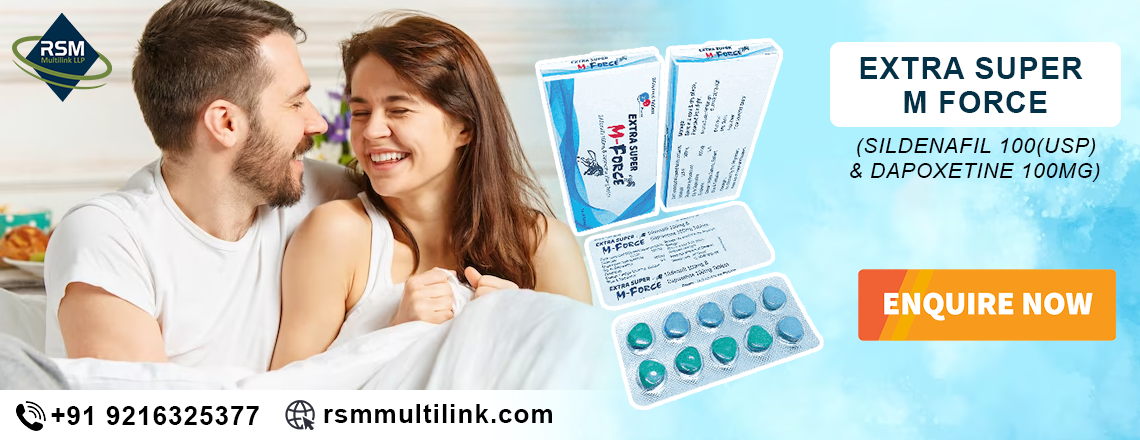 Treat Sensual Ailments Like ED & PE Using Extra Super M Force